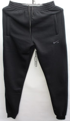 Спортивные штаны мужские на флисе (серый) оптом 43672085 08-71