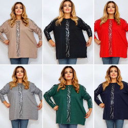 Свитера женские СУПЕР БАТАЛ оптом 62508197 54-62