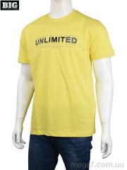 Футболка, BIG оптом 3707-76-3 yellow
