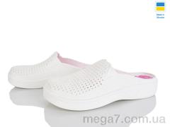 Кроксы, Rai shoes оптом Сабо жіночі білий