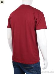 Футболка, BIG оптом --- 3707-104-2 bordo