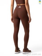 Лосины, Sport style оптом 50225-1AD шоколад