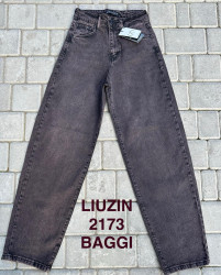 Джинсы женские БАГГИ оптом 24016893 2173-1