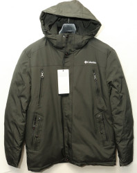 Куртки зимние мужские БАТАЛ (хаки) оптом 79065482 Y-1-26