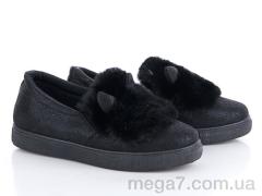 Слипоны, Ok Shoes оптом 1444-5 black