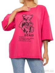 Футболка, Massmag оптом 2029 маліна