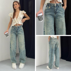 Джинсы женские оптом 75243901 52427-98