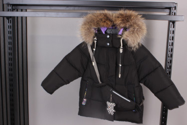 Куртки зимние детские оптом 03216745 K64-9