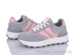 Кроссовки, Ok Shoes оптом J6105-2 grey