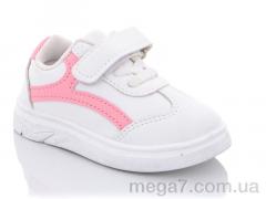 Кроссовки, Comfort-baby оптом В888 бело-розовый