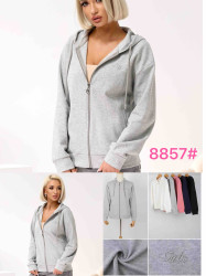 Спортивні кофти жіночі (сірий) оптом 