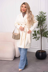 Пальто женские БАТАЛ оптом 69081534 905-377