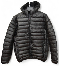 Куртки демисезонные мужские LINKEVOGUE БАТАЛ (черный) оптом QQN 90576418 F07-13