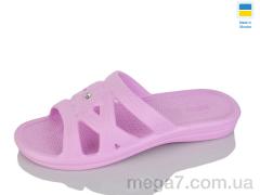 Шлепки, Lot Shoes оптом Камінчик старий рожевий