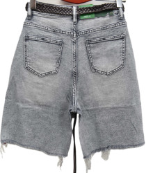 Шорты джинсовые женские оптом FANGSIDA 64823710 7-6158-103