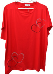 Футболки женские БАТАЛ оптом 34205791 1509-217