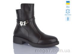 Ботинки, Sali оптом H81 коричневий к. зима