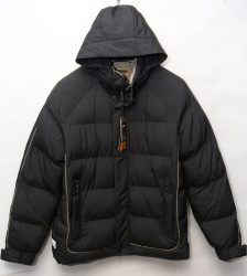 Термо-куртки зимние мужские (черный) оптом 80476539 ZK8609-38