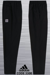 Спортивные штаны мужские БАТАЛ (black) оптом 25693718 3300-55