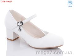 Туфли, QQ shoes оптом   Girnaive KU7053-27 white