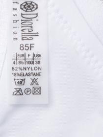 Бюстгальтер Diorella 34217F (  белый, F  6 шт. )