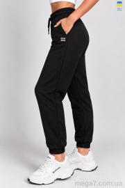 Спортивные брюки, Sport style оптом 80055MU чорний