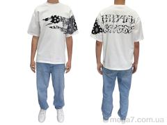 Футболка, I8denim оптом 90567 ekru