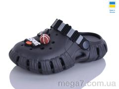 Кроксы, Lot Shoes оптом --- 012 графіт-т.сірий
