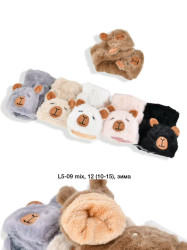 Перчатки подростковые оптом 14603879 L5-09-107