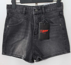 Шорти джинсові жіночі XRAY оптом 37429180 3358-85