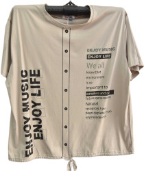 Футболки женские БАТАЛ оптом 73620195 7700-298