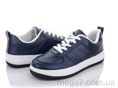 Кроссовки, Ok Shoes оптом 105 blue-white