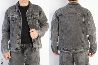Куртки джинсовые мужские оптом 84916273 211-161