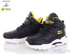 Кроссовки, Clibee-Doremi оптом F6617 black-yellow