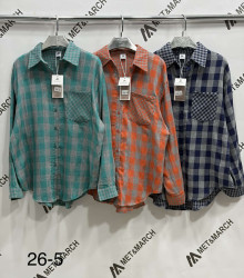 Рубашки женские оптом 12087395 26-5-2