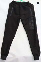 Спортивные штаны подростковые (black) оптом 97142653 02-9