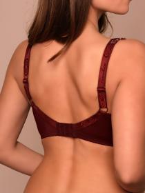 Бюстгальтер Finikin 5089E (  бордовый, DD  6 шт. )