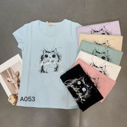 Футболки женские оптом 39425681 053-43