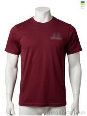 Футболка, Sport style оптом 80UA батал бордовий