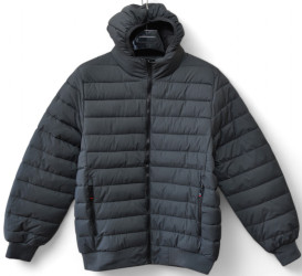 Куртки демисезонные мужские LINKEVOGUE (серый) оптом 65048932 M24-1