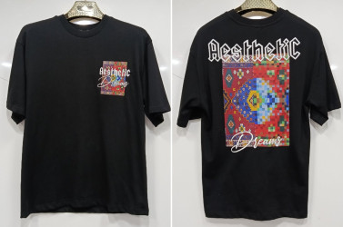 Футболки чоловічі оптом THREE BLACK