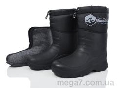 Сапоги, DeMur оптом 22A чорний 2025