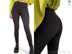 Лосины, Sport style оптом 5275 чорний з пушапом