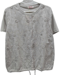 Футболки женские БАТАЛ оптом 48653971 8828-90