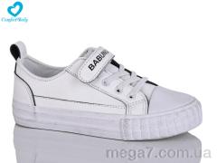 Кеды, Comfort-baby оптом 350-1 білий