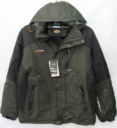 Куртки зимние мужские оптом 03194256 D-5-38