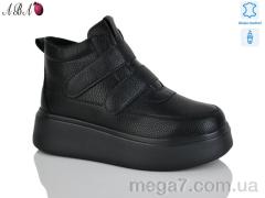 Ботинки, Aba оптом Y066 black k