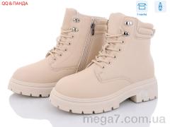 Ботинки, QQ shoes оптом JP16-2 beige