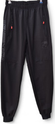 Спортивные штаны мужские (черный) оптом 16975480 03-18