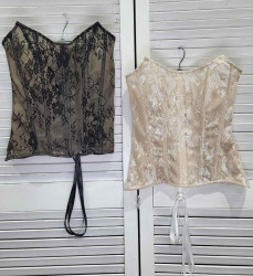 Корсеты женские (чёрные) оптом 23746915 8009